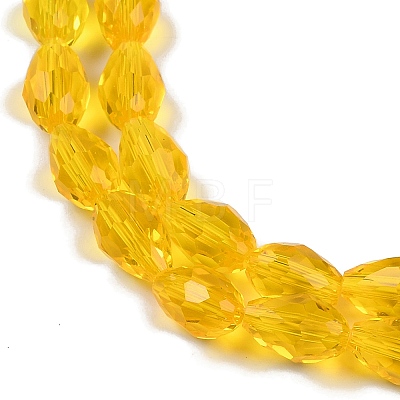 Transparent Glass Beads Strands EGLA-N013-T4mm-D04-1