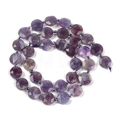 Natural Purple Tourmaline Beads Strands G-C116-A56-01-1