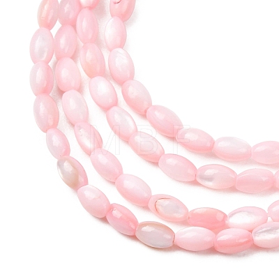 Dyed Natural Freshwater Shell Beads Strands SH-CBA2978-06D-1