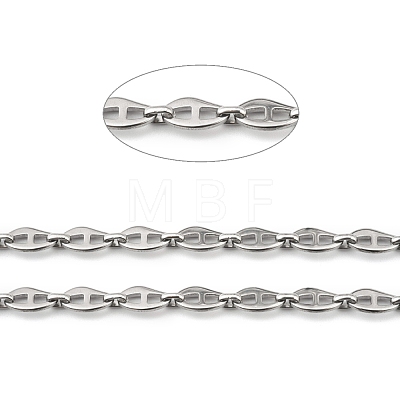 304 Stainless Steel Link Chains STAS-H111-01P-1