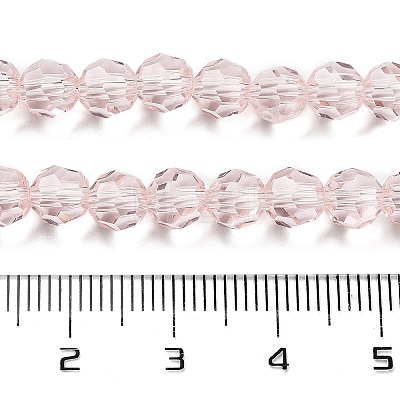 Glass Beads Strands EGLA-J042-6mm-19-1