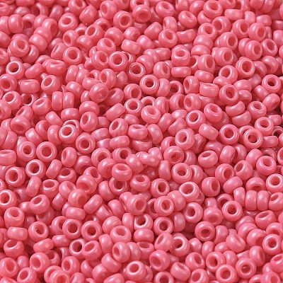 Baking Paint Glass Seed Beads SEED-P006-03A-08-1