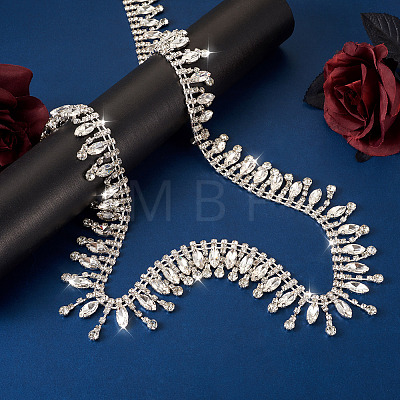 Iron Crystal Rhinestone Cup Chain CH-CW0001-02-1