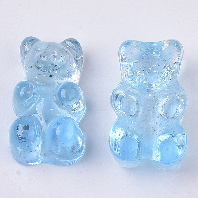 Transparent Resin Cabochons CRES-S303-53-A09-1