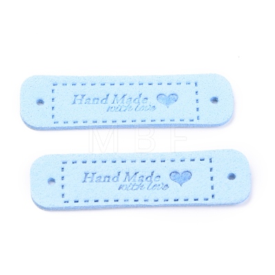 PU Leather Label Tags DIY-H131-A03-1