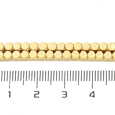Electroplated Synthetic Non-Magnetic Hematite Beads Strands G-H020-H01-02-1