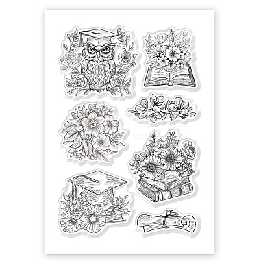 Custom PVC Plastic Clear Stamps DIY-WH0448-0587-1