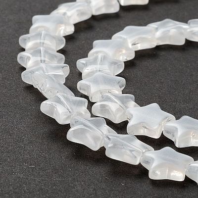 Transparent Glass Beads Strand GLAA-K057-01J-1
