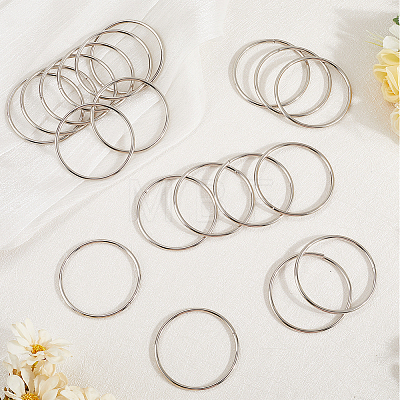 Iron Open Jump Rings FIND-SP0002-63F-1