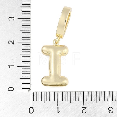 Brass Micro Pave Clear Cubic Zirconia Pendants KK-M289-01I-G-1