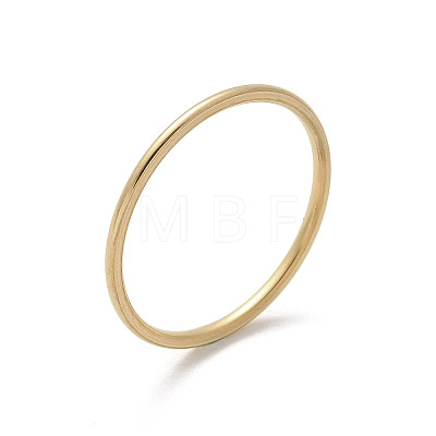 304 Stainless Steel Plain Band Rings STAS-I160-F03-G-1