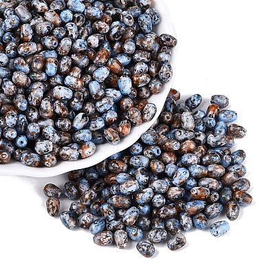 Picasso Glass Seed Beads SEED-N012-10N-1
