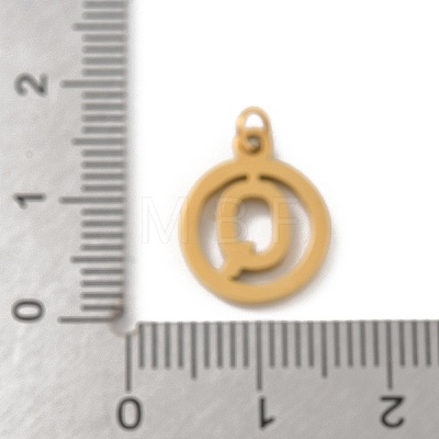 304 Stainless Steel Charms
with Jump Ring STAS-R001-02G-Q-1