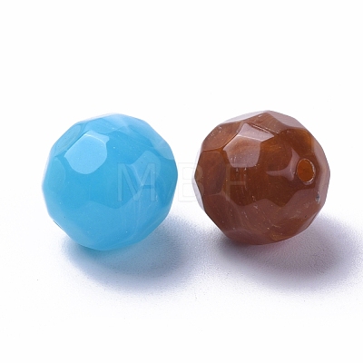 Acrylic Beads X-SACR-S001-14mm-M-1
