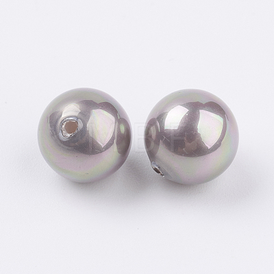 Shell Pearl Half Drilled Beads BSHE-G015-10mm-04A-1