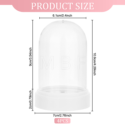 ABS Dome Cover DIY-WH0430-152-1
