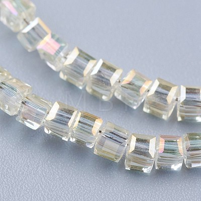 Glass Beads Strands EGLA-F121-M01-1