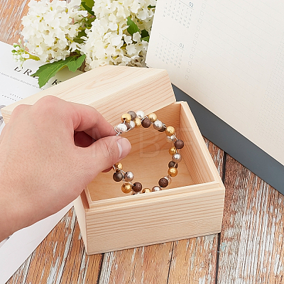 Wooden Box Storage for Handmade Soap WOOD-WH0103-40-1