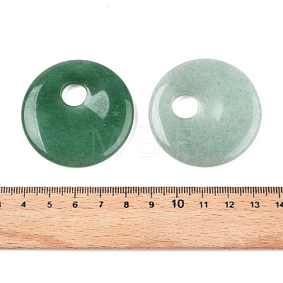 Natural Green Aventurine Pendants G-T138-177A-1