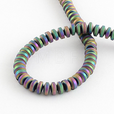 Electroplate Non-magnetic Synthetic Hematite Beads Strands G-R210-M-1