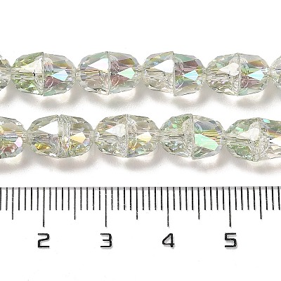 Transparent Glass Beads Strands EGLA-D030-03C-1
