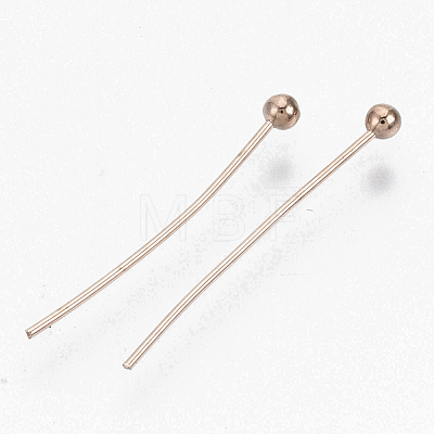 Brass Ball Head pins X-KK-RP0.5x20mm-RG-1
