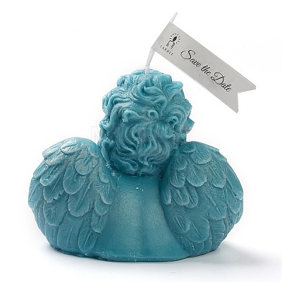 Cupid Shaped Aromatherapy Smokeless Candles DIY-B004-C03-1