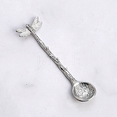 Alloy Coffee Tea Spoon AJEW-H145-90S-1