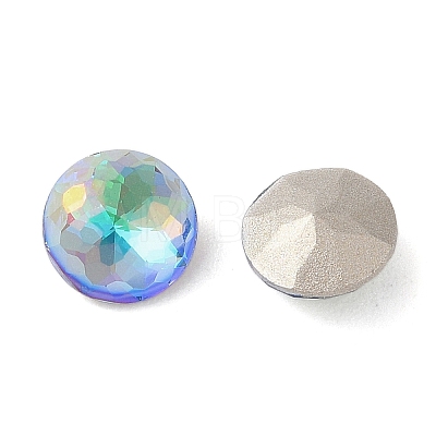 Glass Rhinestone Cabochons RGLA-L029-10A-SPLA-1