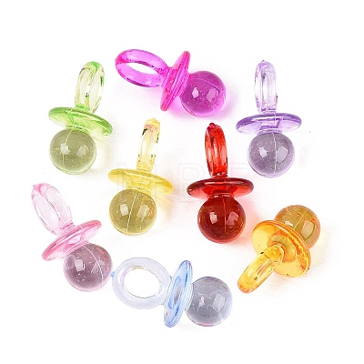 Transparent Acrylic Big Pendants TACR-ZX001-01-1