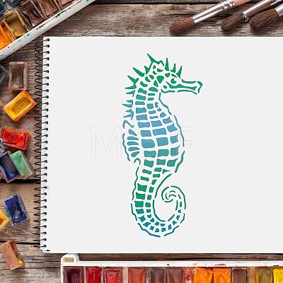 Large Plastic Reusable Drawing Painting Stencils Templates DIY-WH0202-068-1