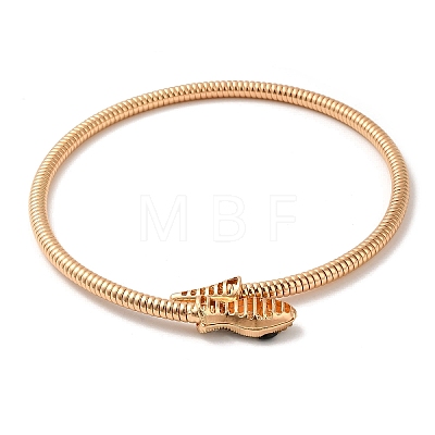 Alloy Round Snake Chain Necklaces LS-NJEW-Z020-02KCG-1