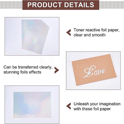 A4 Hot Foil Stamping Paper DIY-WH0193-03C-1