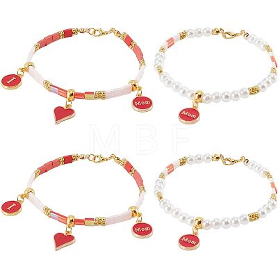  DIY Mother's Day Bracelet Making Kits DIY-NB0007-73-1