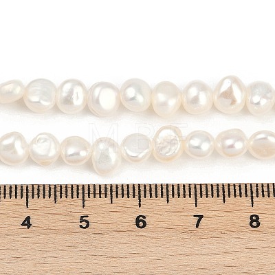 Natural Cultured Freshwater Pearl Beads Strands PEAR-P064-19G-08A-1