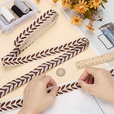 Polyester Ribbons SRIB-WH0011-279C-1