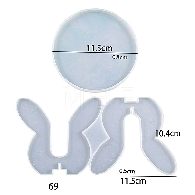Food Grade Vase Holder Silicone Molds PW-WG41828-01-1