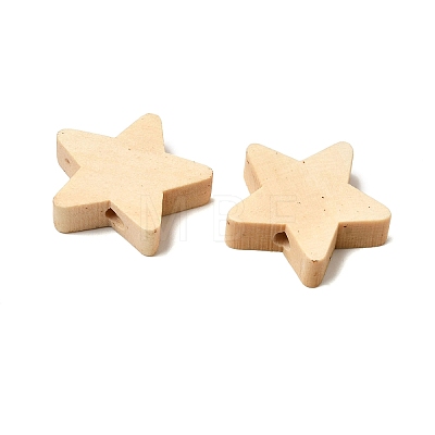 Natural Wood Beads WOOD-A026-11-1
