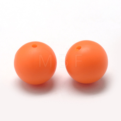 Food Grade Eco-Friendly Silicone Focal Beads SIL-R008D-17-1