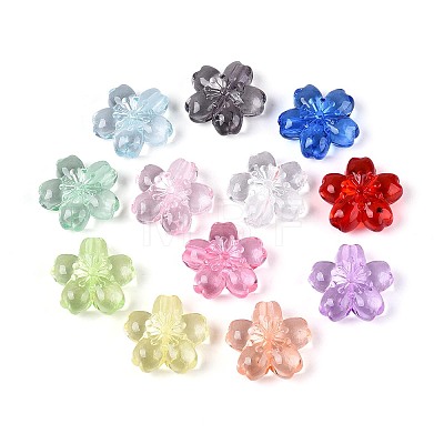 Transparent Acrylic Beads TACR-T030-26M-1