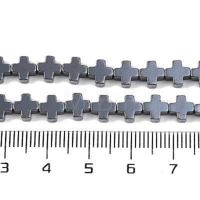 Synthetic Non-magnetic Hematite Beads Strands G-J211-A01-03-1