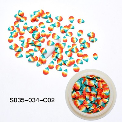 Handmade Polymer Clay Nail Art Decoration Accessories CLAY-S035-034-C02-1