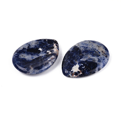 Natural Blue Spot Jasper Worry Stones for Anxiety G-T144-13I-1