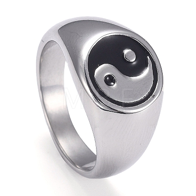 304 Stainless Steel Finger Rings LS-STAS-H101-01P-9-1