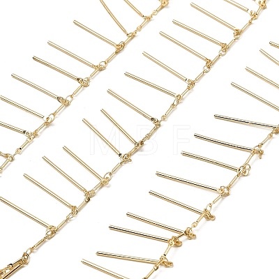 Rack Plating Brass Link Chains CHC-A007-01KCG-1