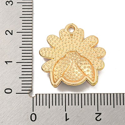 Alloy Enamel Pendants ENAM-H045-04B-G02-1