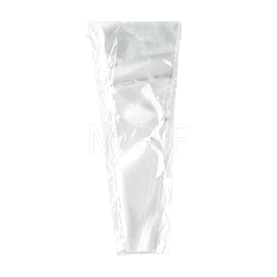 Transparent PE Cone Flower Sleeves ABAG-FZC0002-001A-1