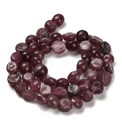 Natural Strawberry Quartz Beads Strands G-P497-01E-88-1