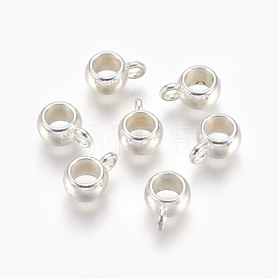 Tibetan Style Alloy Tube Bails LS-TIBEP-LFH251Y-S-LF-1