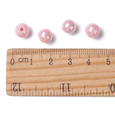 Opaque Acrylic Beads MACR-S370-D8mm-A01-1